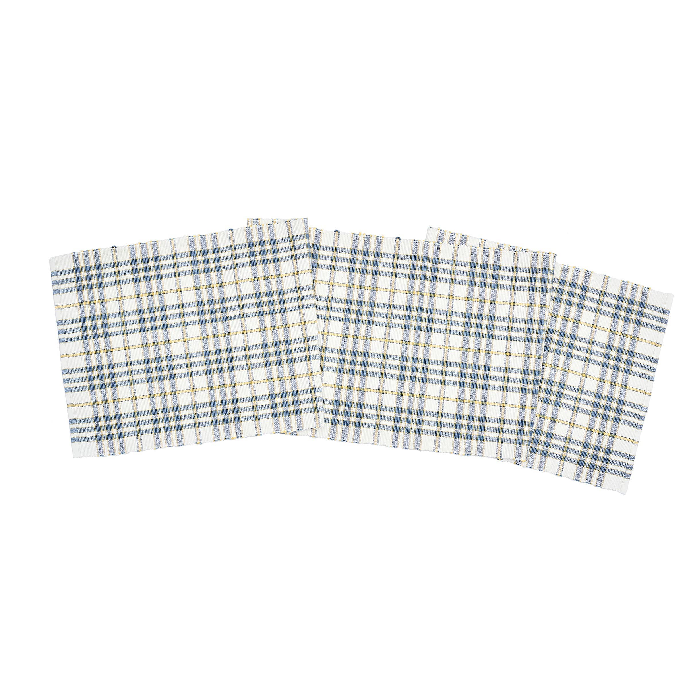 Simmons Blue Plaid Table Runner by C&F Home