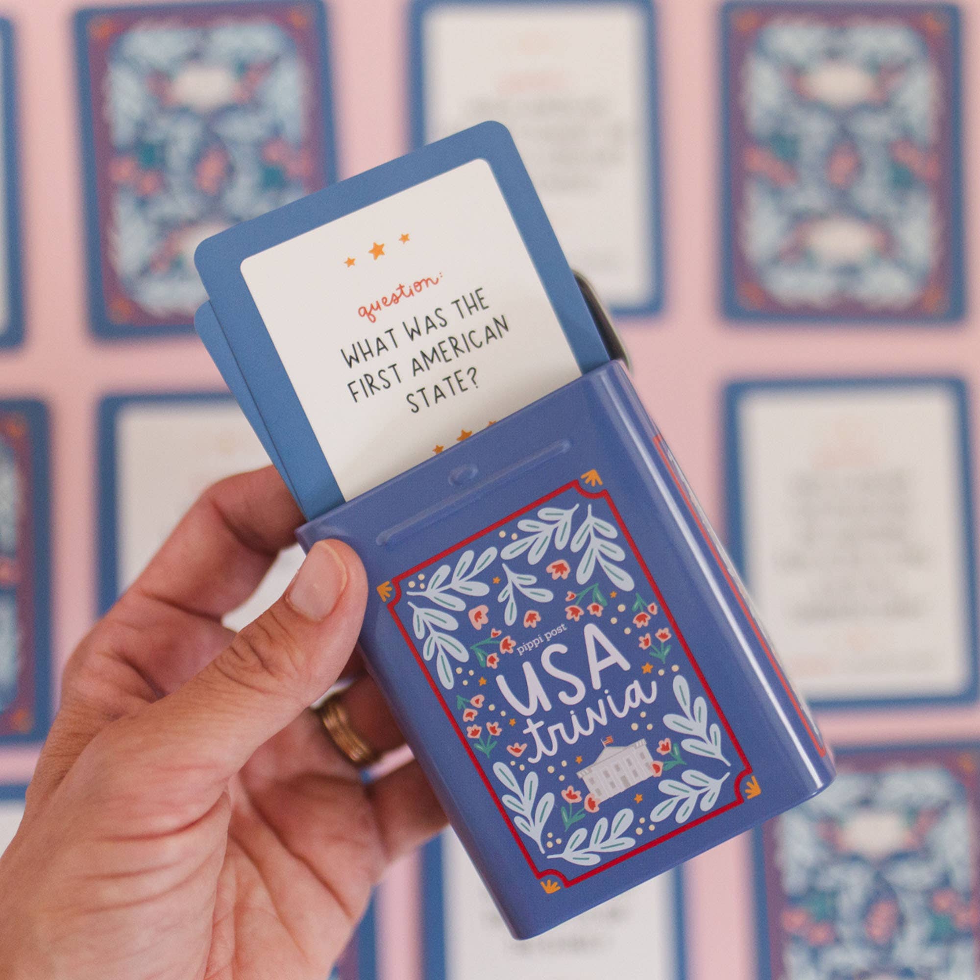 USA Trivia Deck of Cards