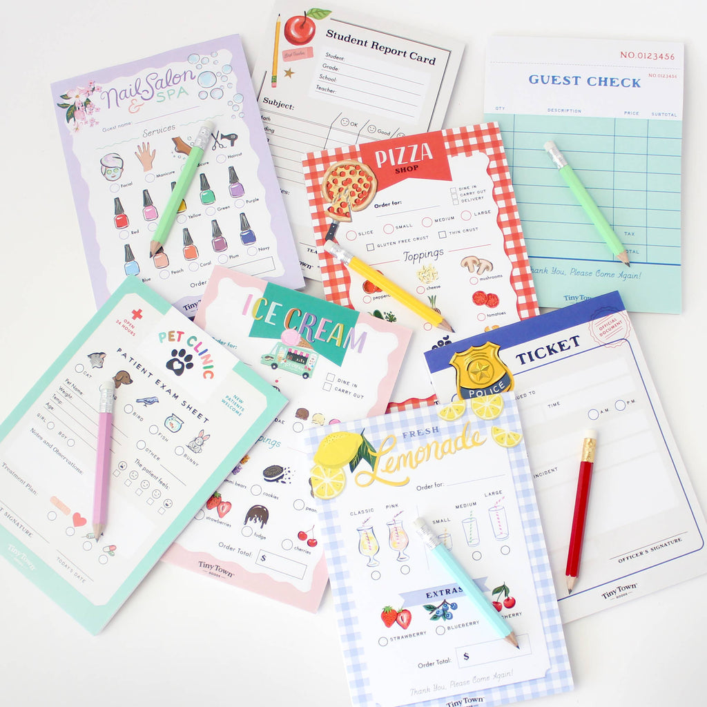 Tiny Town™ Lemonade Stand Play Notepad