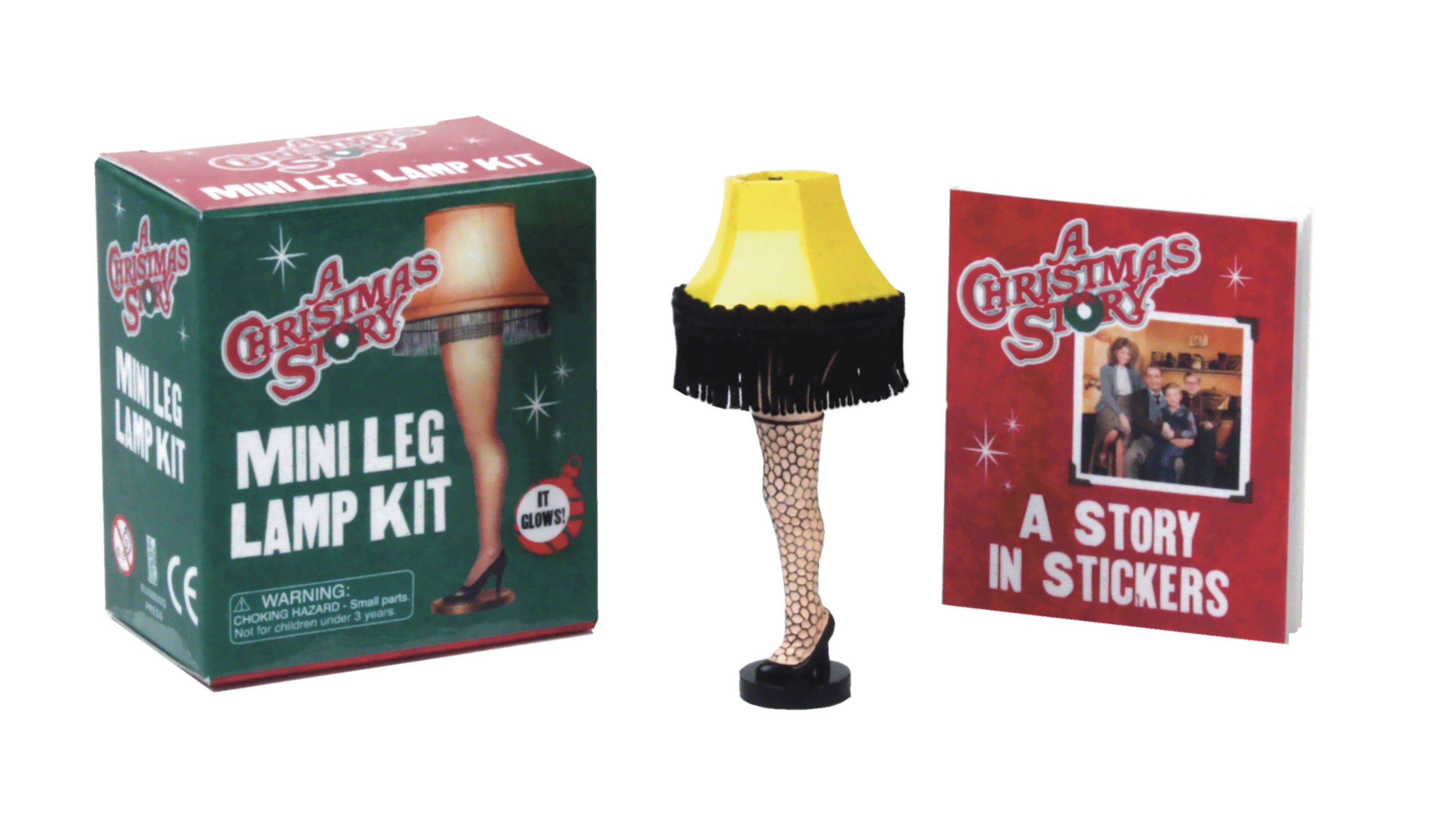 A Christmas Story Leg Lamp Mini Kit – Light-Up Collectible