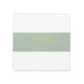 Painted Edge Notepad, Green