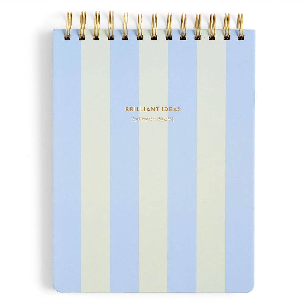 Brilliant Ideas Top Spiral 7x9 Notebook
