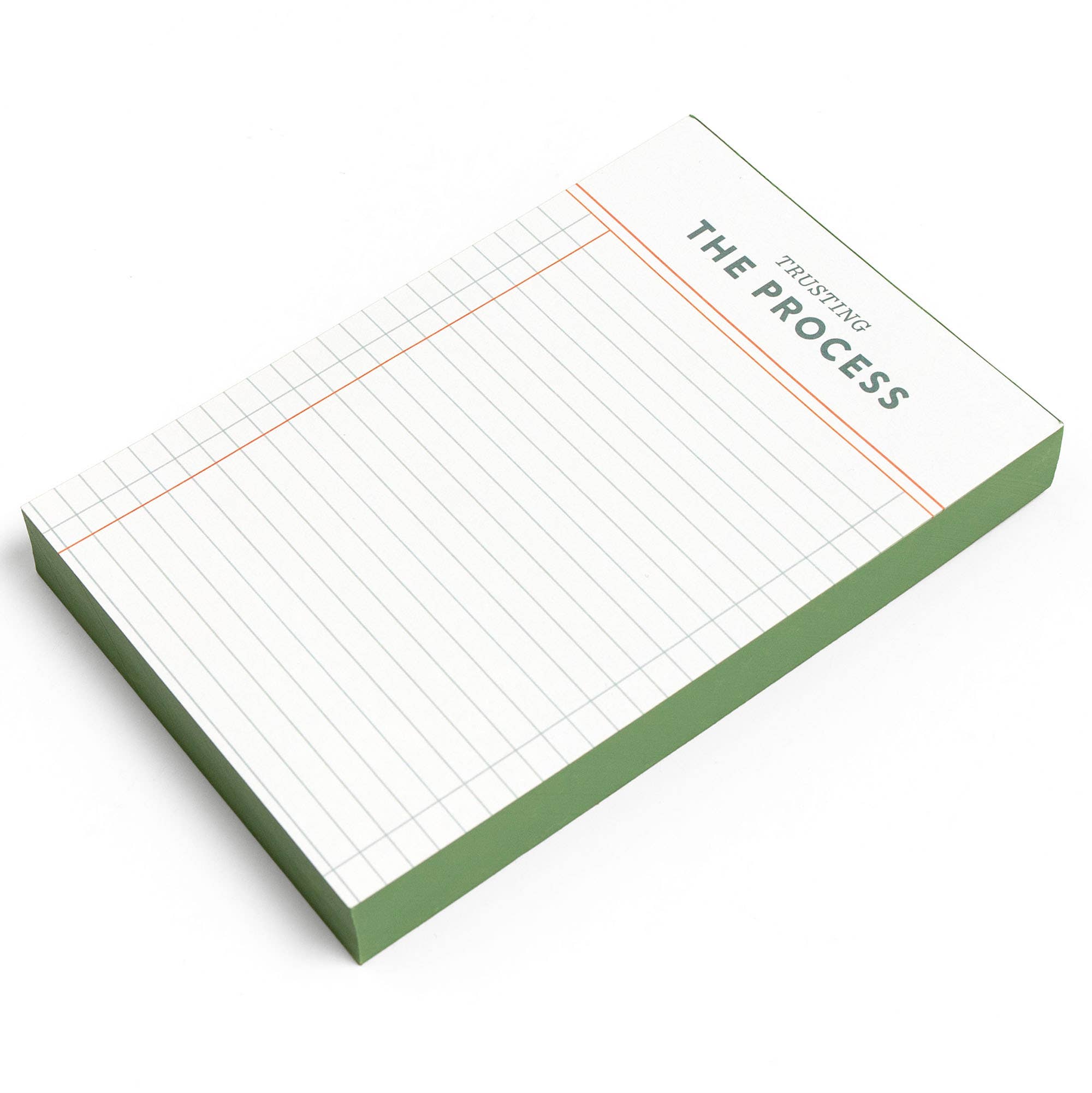 Trusting the Process Notepad