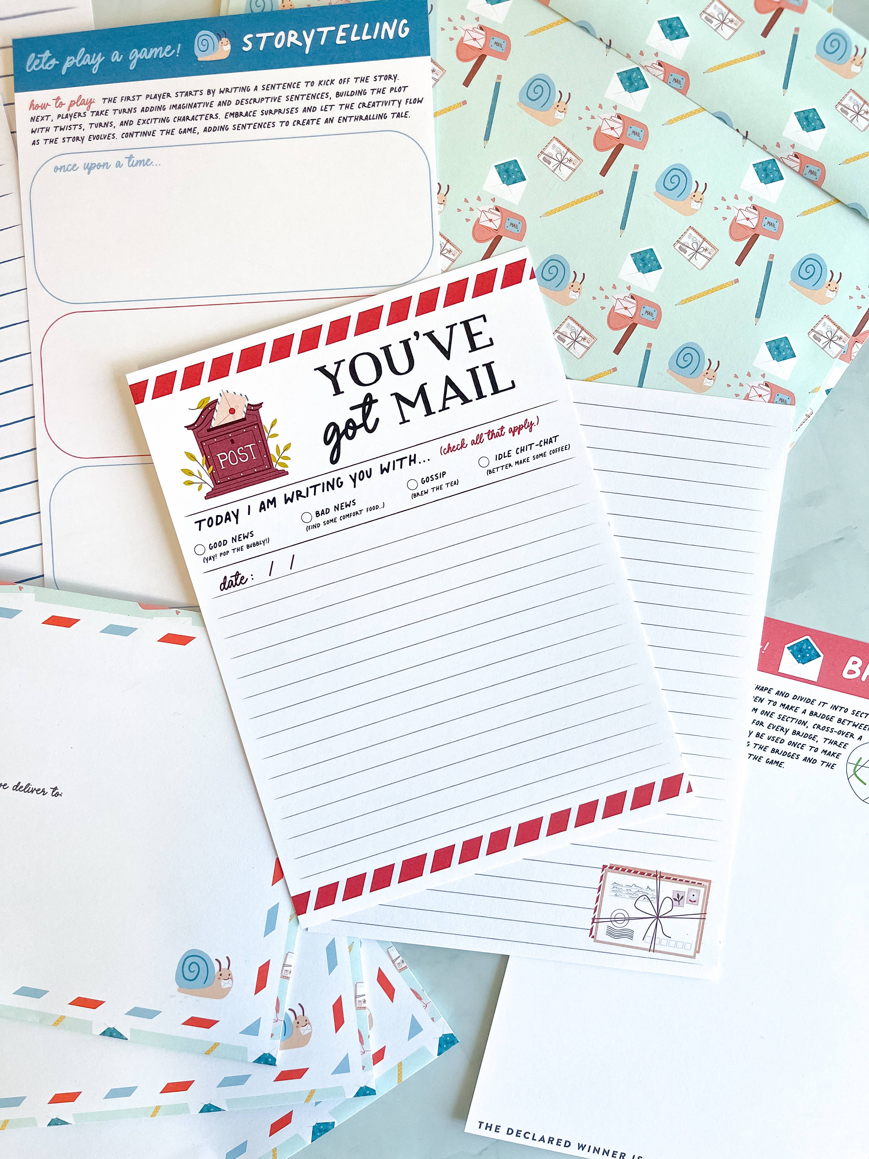 Snail Mail Pen Pal Kit | The Paxton Press