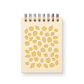 Lemon Pattern Mini Jotter Notebook