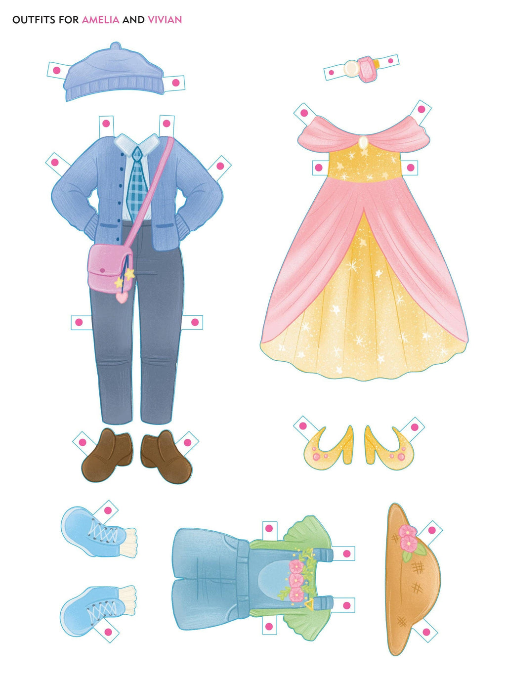 Classic Keepsake Paper Dolls: Fashionistas | Peter Pauper Press
