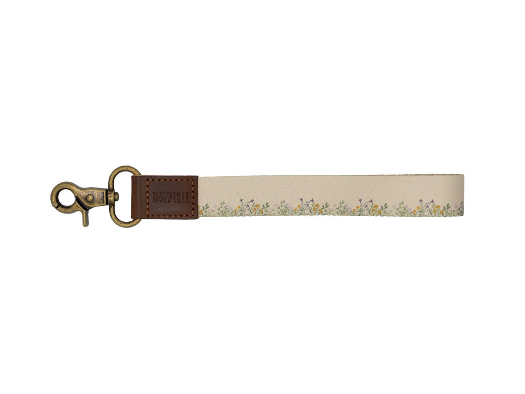Flower Field Wristlet Keychain