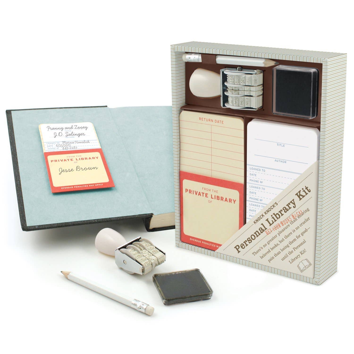 Personal Library Kit | Original Version | Gift for Book Lovers