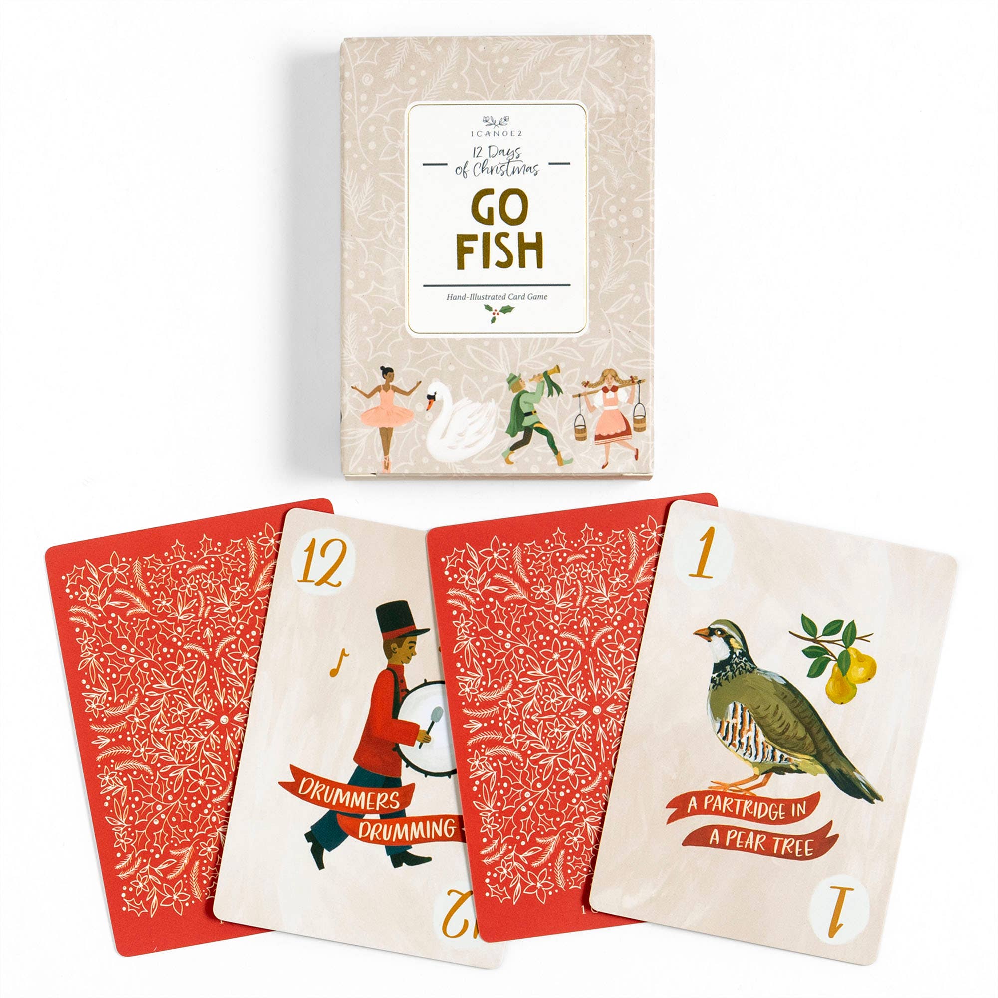 12 Days Of Christmas Go Fish Card Game