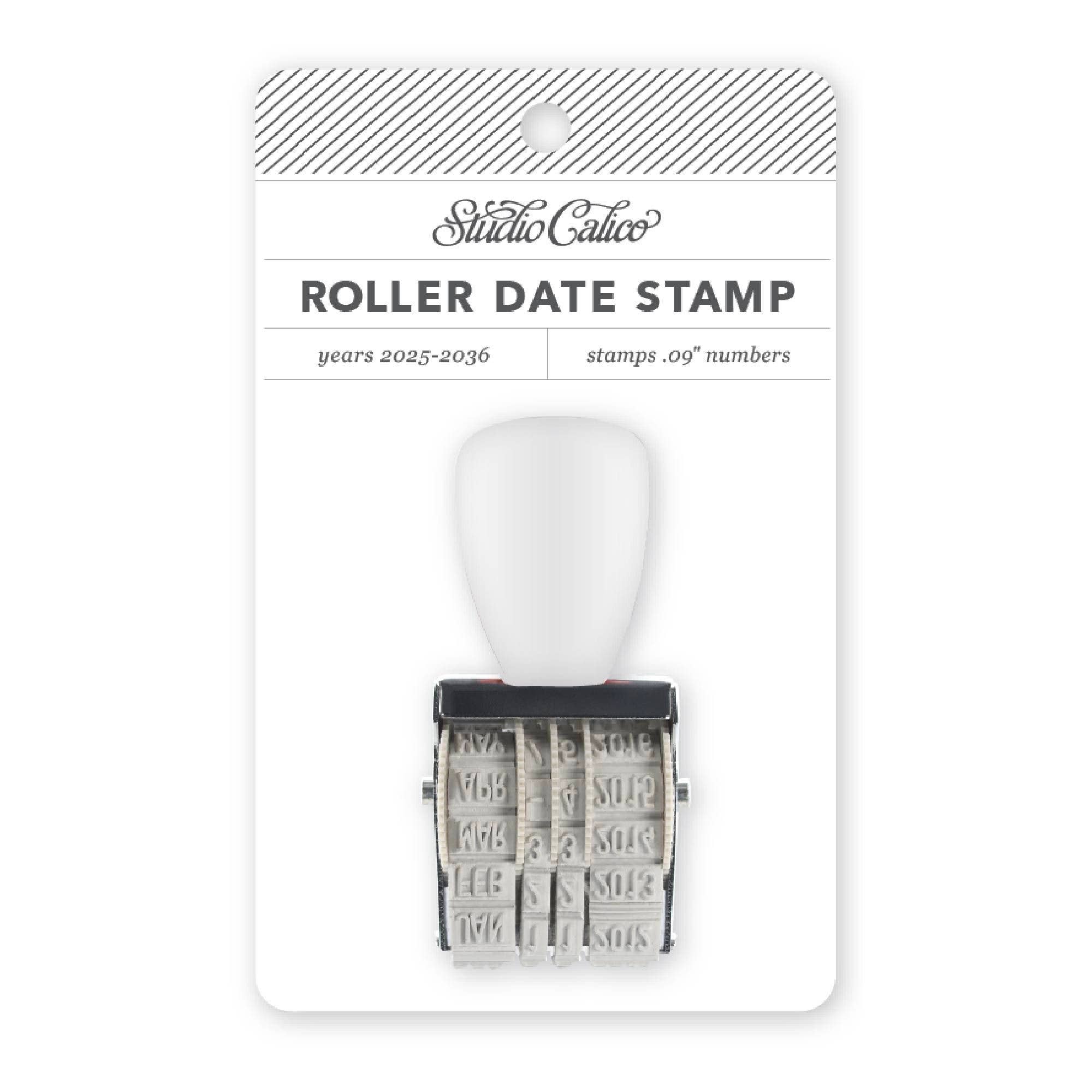 Mini Roller Date Stamp | Studio Calico