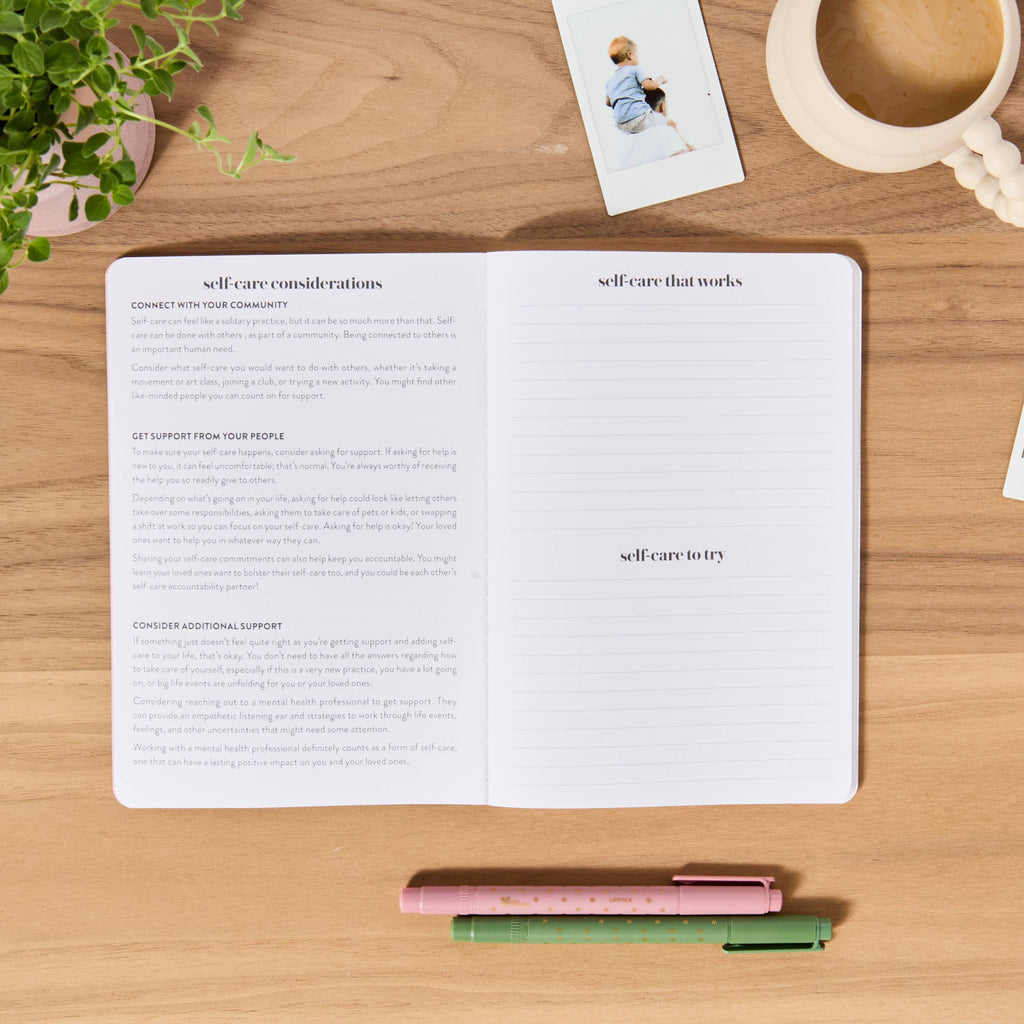 Self Care Journal Petite Planner - Erin Condren