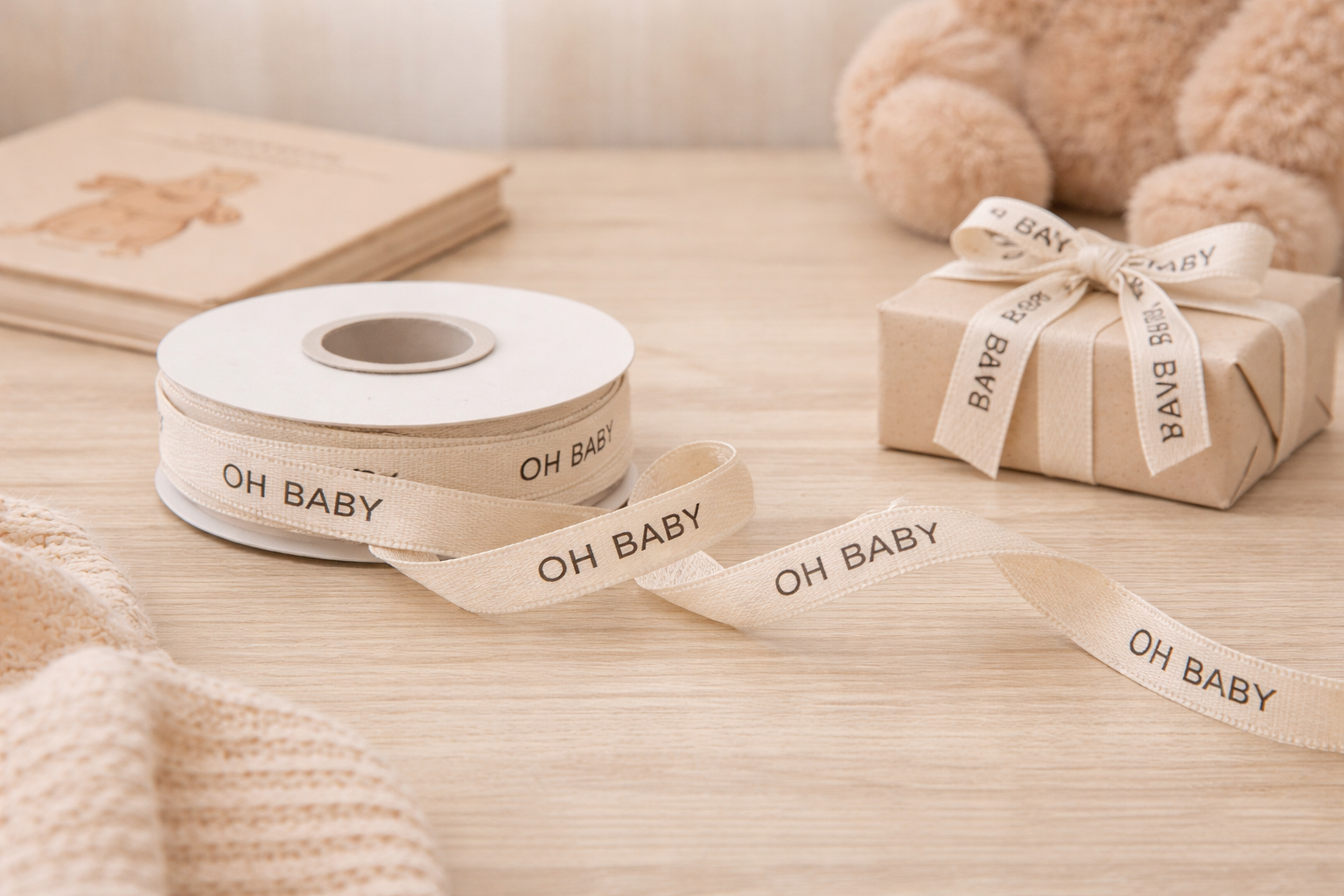 OH BABY Cotton Ribbon | Miller & Clove